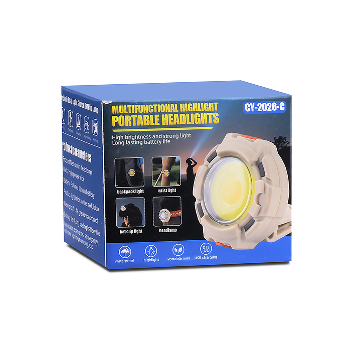 Фото к товару Фонарь налобный 00-6078 аккумуляторный, 800 мАч Фонарь налобный 00-6078 аккумуляторный, 800 мАч