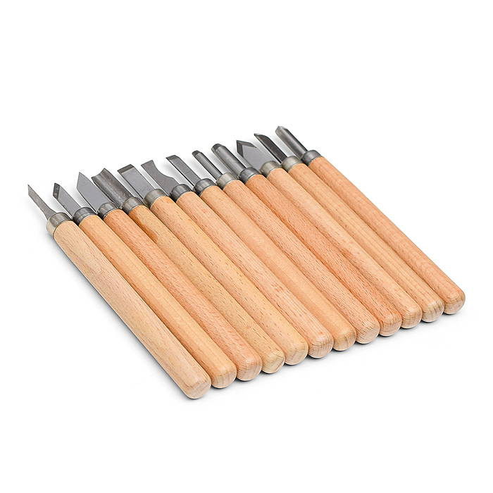 Фото к товару Набор резцов по дереву "HOBBY CREATIVE" 12 шт, в пластиковой коробке Набор резцов по дереву "HOBBY CREATIVE" 12 шт, в пластиковой коробке