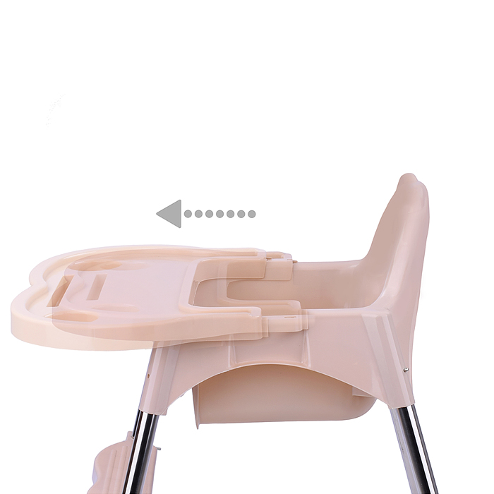 Фото к товару Стульчик детский STR007 бежевый, в коробке Стульчик детский STR007 бежевый, в коробке