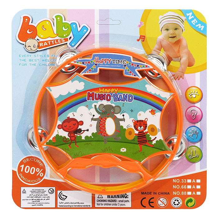 Фото к товару Бубен 332A "Летняя прогулка" на листе Бубен 332A "Летняя прогулка" на листе