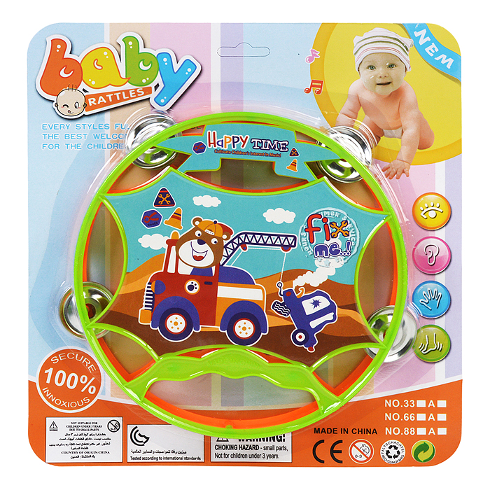 Фото к товару Бубен 332A "Летняя прогулка" на листе Бубен 332A "Летняя прогулка" на листе