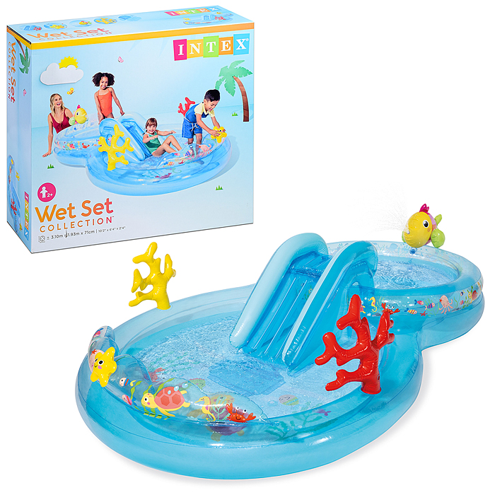 Игровой центр "Подводный мир", от 2 лет, 56143NP INTEX не товарный вид.нарушена упаковка