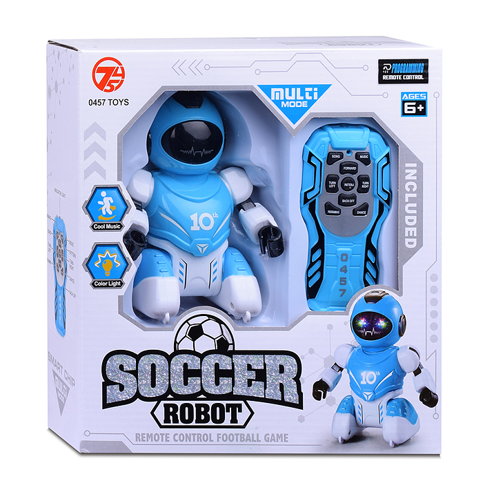 Фото к товару Робот 606-14 "Soccer robot" на р/у, в коробке Робот 606-14 "Soccer robot" на р/у, в коробке