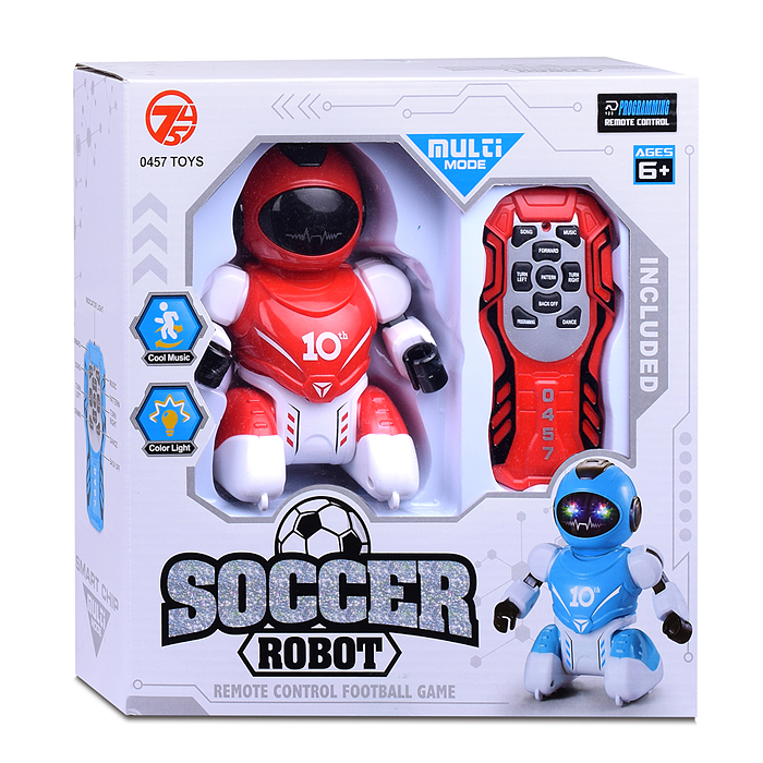 Фото к товару Робот 606-14 "Soccer robot" на р/у, в коробке Робот 606-14 "Soccer robot" на р/у, в коробке