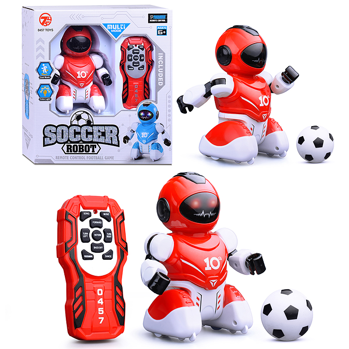 Фото к товару Робот 606-14 "Soccer robot" на р/у, в коробке Робот 606-14 "Soccer robot" на р/у, в коробке