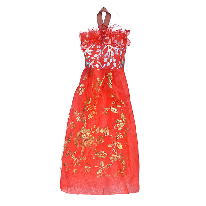 Фото к товару Одежда для куклы FC-211 "Платье" 11,5 см, в пакете Одежда для куклы FC-211 "Платье" 11,5 см, в пакете