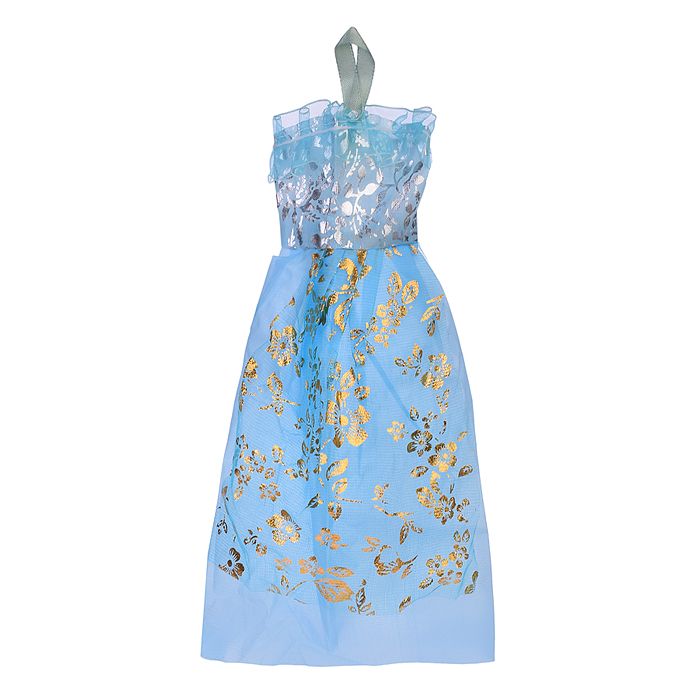 Фото к товару Одежда для куклы FC-211 "Платье" 11,5 см, в пакете Одежда для куклы FC-211 "Платье" 11,5 см, в пакете