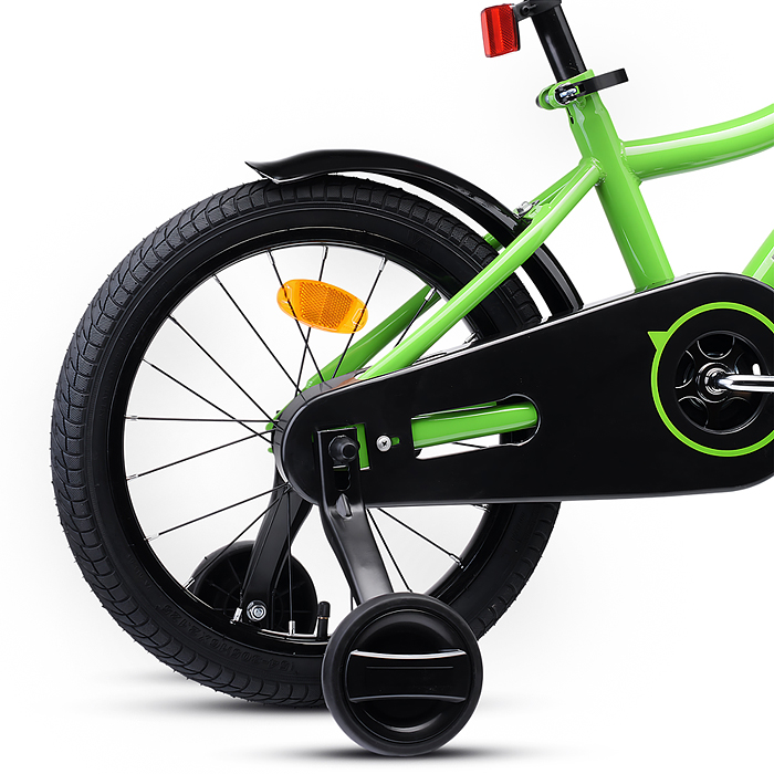 Фото к товару Велосипед 16" Rocket Kind, цвет зелный Велосипед 16" Rocket Kind, цвет зелный