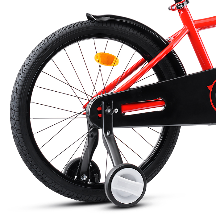 Фото к товару Велосипед 18" Rocket Kind, цвет красный Велосипед 18" Rocket Kind, цвет красный