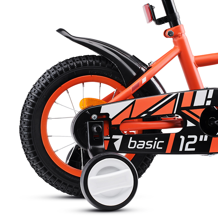 Фото к товару Велосипед 12" Rocket Basic, цвет коралловый Велосипед 12" Rocket Basic, цвет коралловый