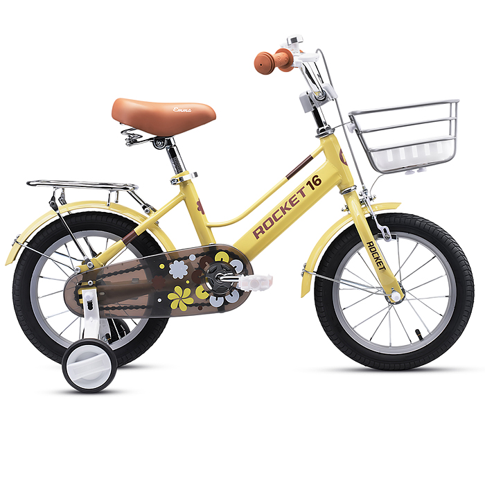 Велосипед 16" Rocket Emma, цвет желтый