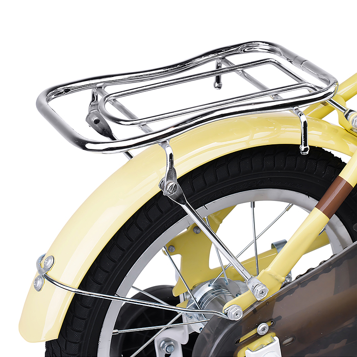 Фото к товару Велосипед 16" Rocket Emma, цвет желтый Велосипед 16" Rocket Emma, цвет желтый