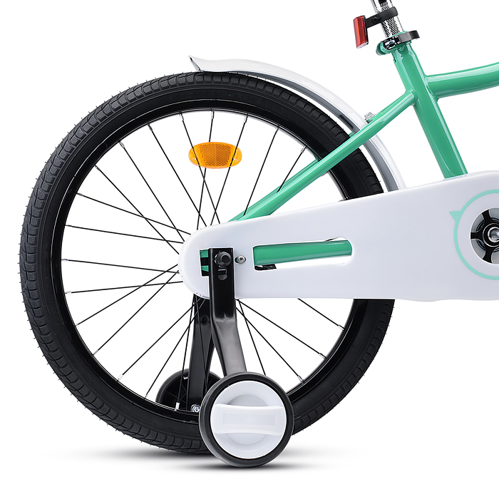 Фото к товару Велосипед 18" Rocket Kind, цвет мятный Велосипед 18" Rocket Kind, цвет мятный