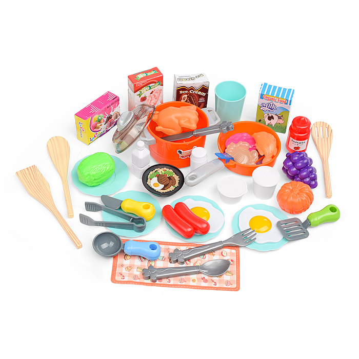 Фото к товару Игровой набор кухня MJL-909B "Маленький шеф" цвет розовый, в коробке Игровой набор кухня MJL-909B "Маленький шеф" цвет розовый, в коробке