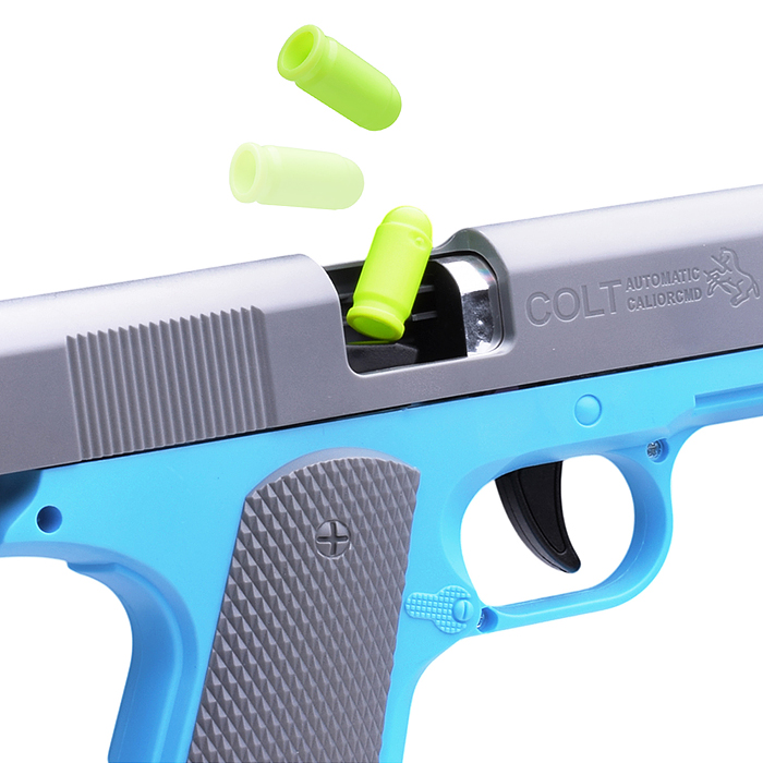 Фото к товару Пистолет 710-2 "Кольт" с мягкими пулями. в коробке Пистолет 710-2 "Кольт" с мягкими пулями. в коробке