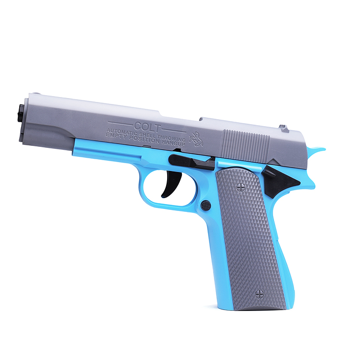 Фото к товару Пистолет 710-2 "Кольт" с мягкими пулями. в коробке Пистолет 710-2 "Кольт" с мягкими пулями. в коробке