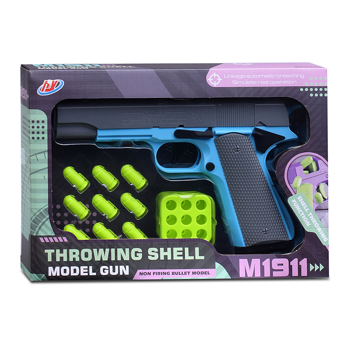 Фото к товару Пистолет 710-2 "Кольт" с мягкими пулями. в коробке Пистолет 710-2 "Кольт" с мягкими пулями. в коробке