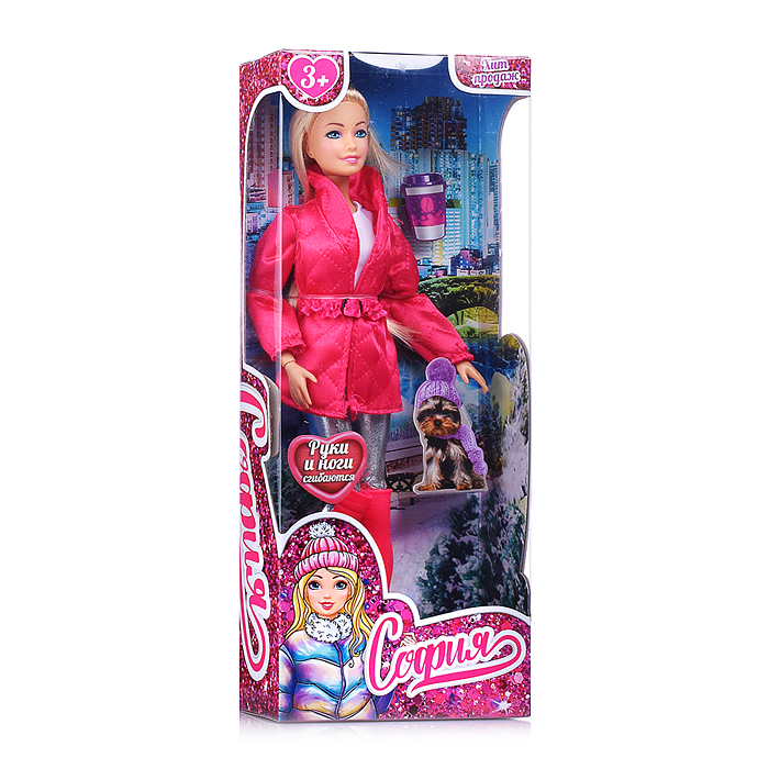 Фото к товару Кукла София 29см. (руки и ноги сгиб., акс,) в коробке Кукла София 29см. (руки и ноги сгиб., акс,) в коробке