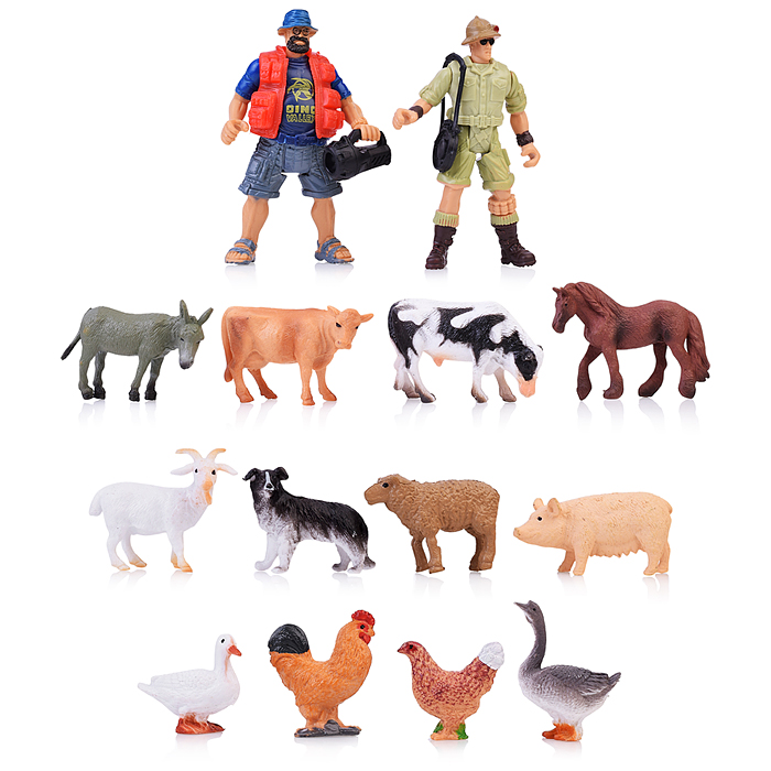 Набор животных 2121-77D "Домашние животные" в пакете Набор животных 2121-77D "Домашние животные" в пакете