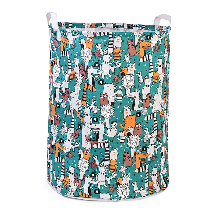 Корзина для игрушек 00-6136 "Друзья животные" 40х50 см