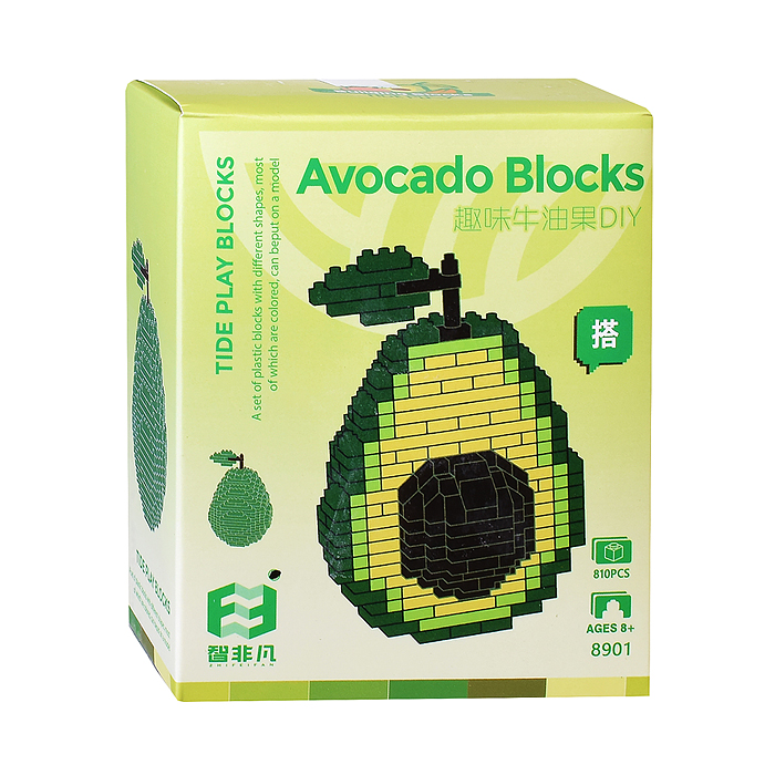 Конструктор 8901 "Avocado" (810 дет.) в коробке Конструктор 8901 "Avocado" (810 дет.) в коробке