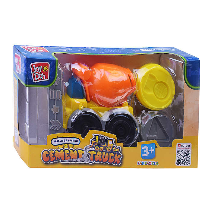 Фото к товару Масса для лепки набор Mini cement truck - Мини бетономешалка, сменная насадка, Масса для лепки набор Mini cement truck - Мини бетономешалка, сменная насадка,