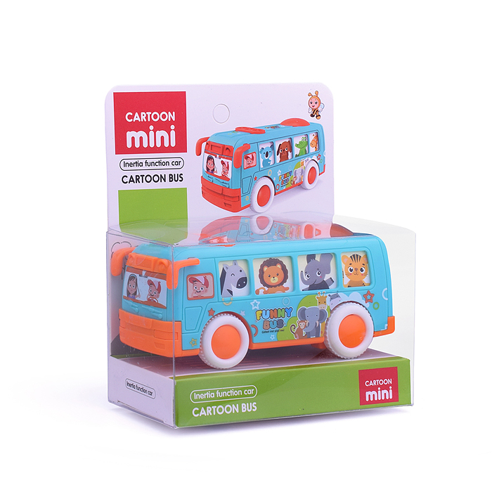 Фото к товару Автобус F958-3 "Зоо" инерц., в коробке Автобус F958-3 "Зоо" инерц., в коробке