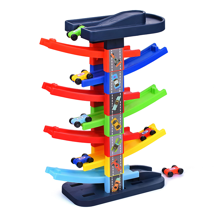 Фото к товару Трек UT0128 "Скоростной спуск" с машинками, в коробке Трек UT0128 "Скоростной спуск" с машинками, в коробке