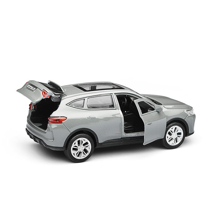 Фото к товару Машина металл Haval f7 12 см, (дв, багаж, серый) инерц., в коробке Машина металл Haval f7 12 см, (дв, багаж, серый) инерц., в коробке
