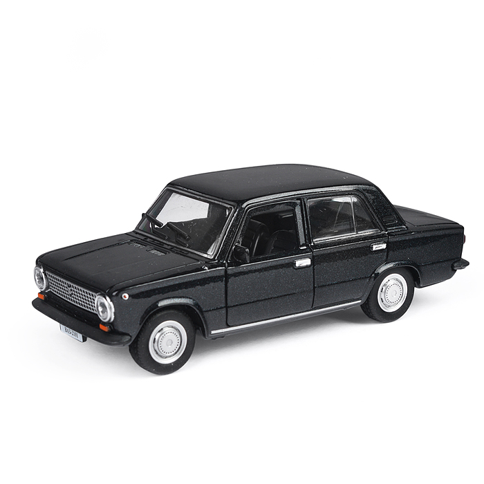 Фото к товару Машина металл ВАЗ-2101 12 см, (двери, багаж, черный) инерц, в коробке Машина металл ВАЗ-2101 12 см, (двери, багаж, черный) инерц, в коробке