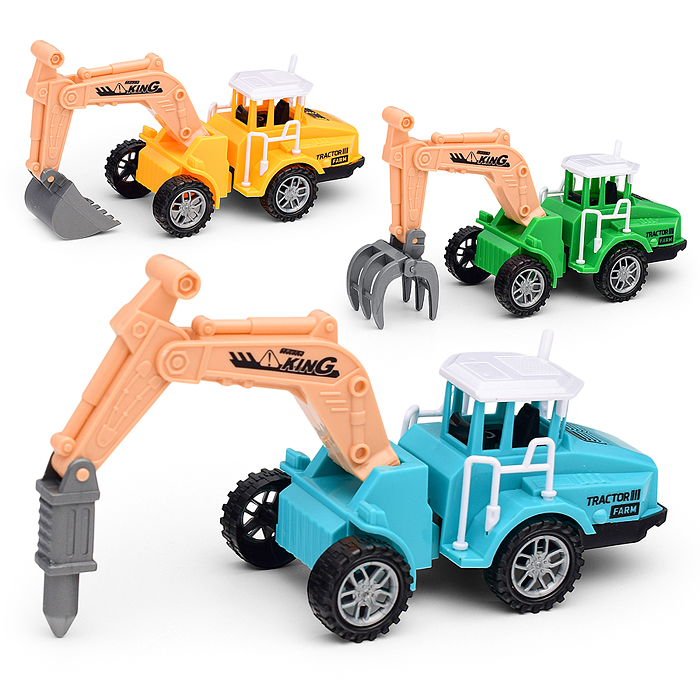 Набор машин 559-566A "Трактор" в пакете