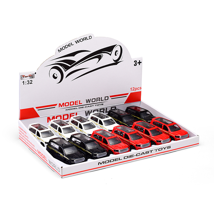 Фото к товару Машина F1094-2M "Внедорожник" металл., на батарейках, в коробке Машина F1094-2M "Внедорожник" металл., на батарейках, в коробке