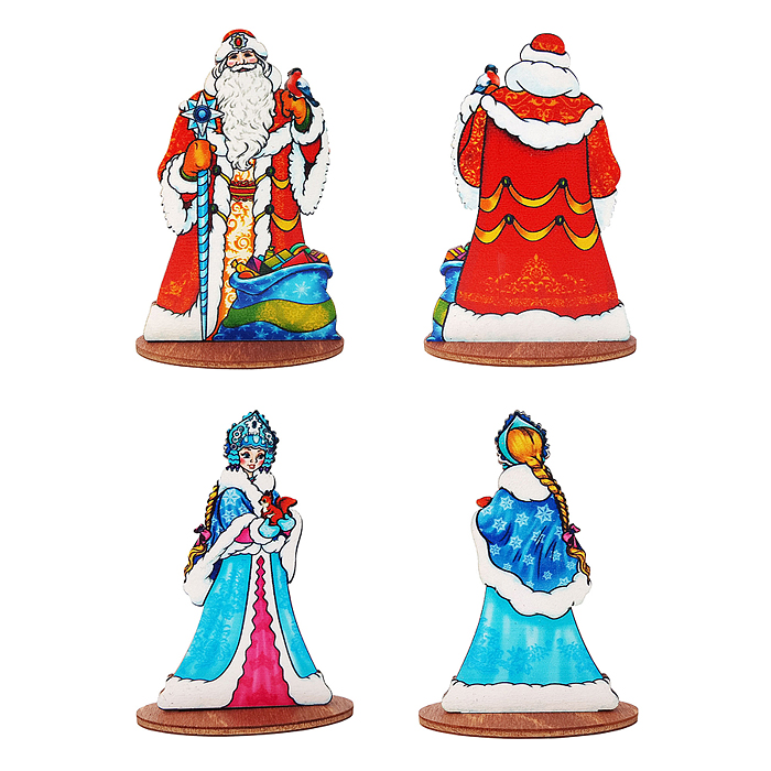 Фото к товару Мир русских сказок. Набор фигурок "Новогодний хоровод" Мир русских сказок. Набор фигурок "Новогодний хоровод"