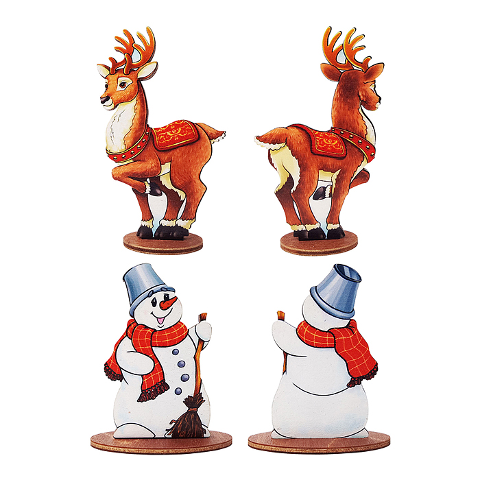 Фото к товару Мир русских сказок. Набор фигурок "Новогодний хоровод" Мир русских сказок. Набор фигурок "Новогодний хоровод"