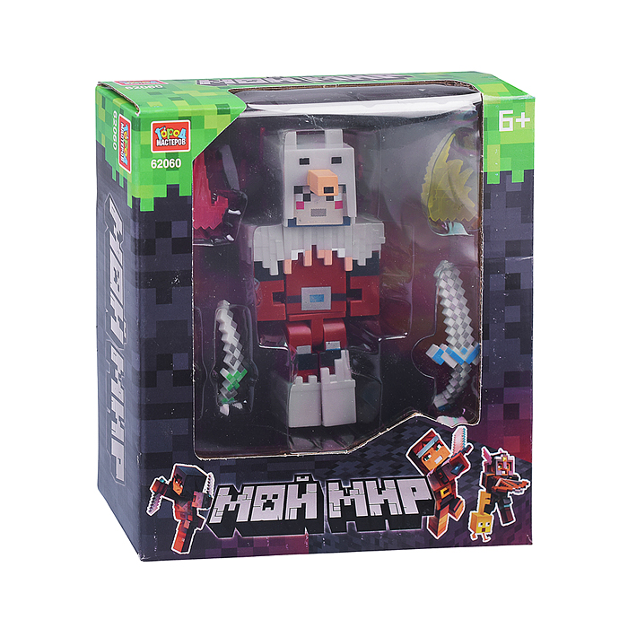 Фото к товару Конструктор "Мой мир. Сборная фигурка" 16 дет. Конструктор "Мой мир. Сборная фигурка" 16 дет.