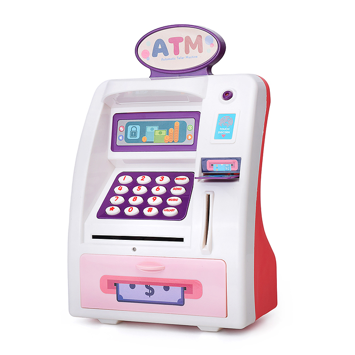 Фото к товару Копилка WF-3005 "Касса" в коробке Копилка WF-3005 "Касса" в коробке