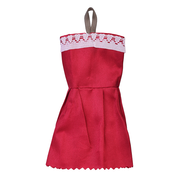 Одежда для куклы FC-217 "Платье"в пакете