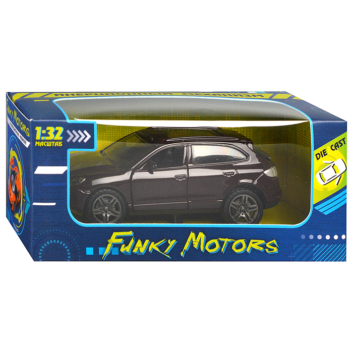 Фото к товару Черная инерционная машинка Кроссовер die-cast,1:32, открывающиеся двери Черная инерционная машинка Кроссовер die-cast,1:32, открывающиеся двери