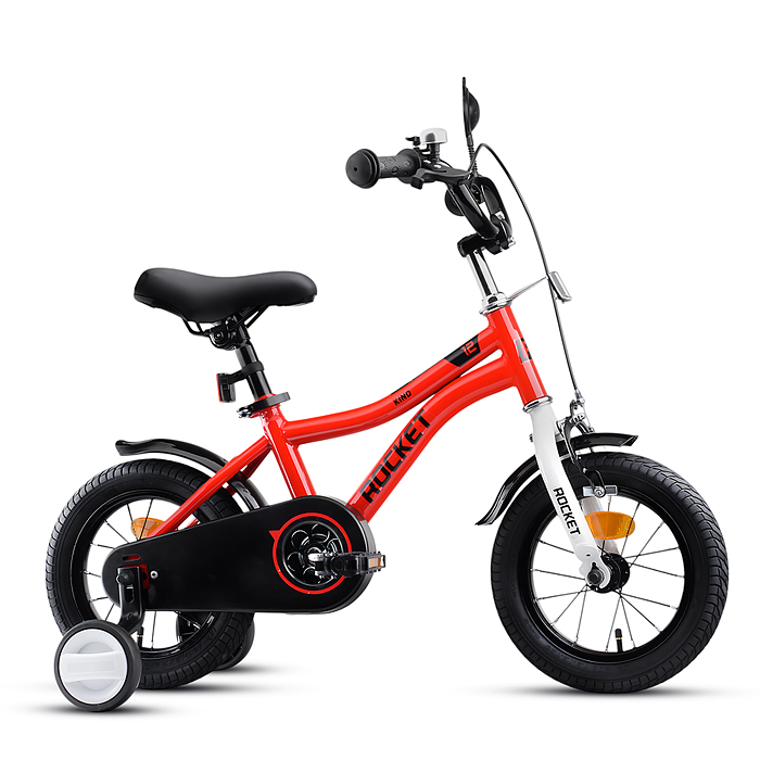 Фото к товару Велосипед 12" Rocket Kind, цвет красный Велосипед 12" Rocket Kind, цвет красный