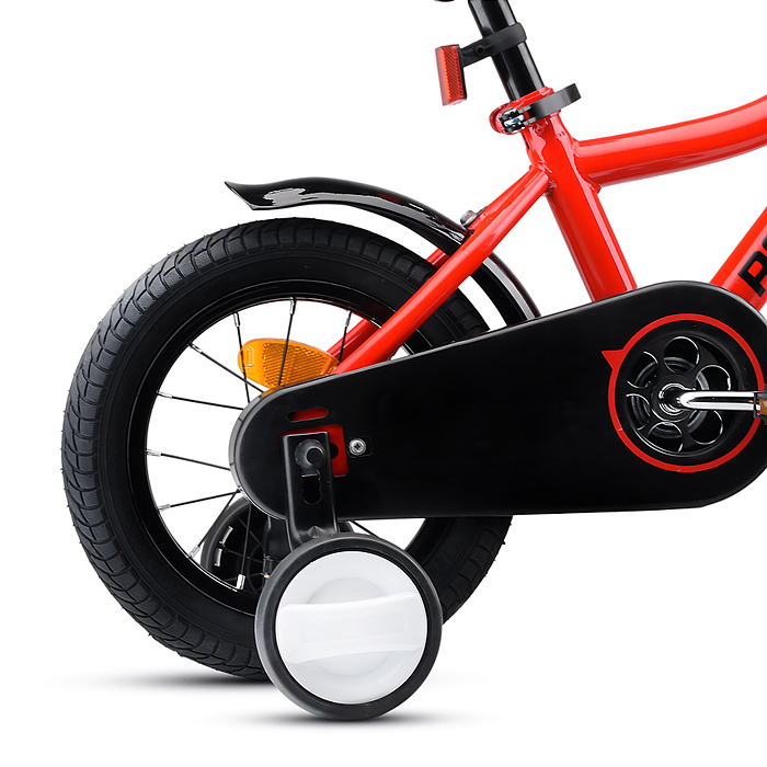 Фото к товару Велосипед 12" Rocket Kind, цвет красный Велосипед 12" Rocket Kind, цвет красный