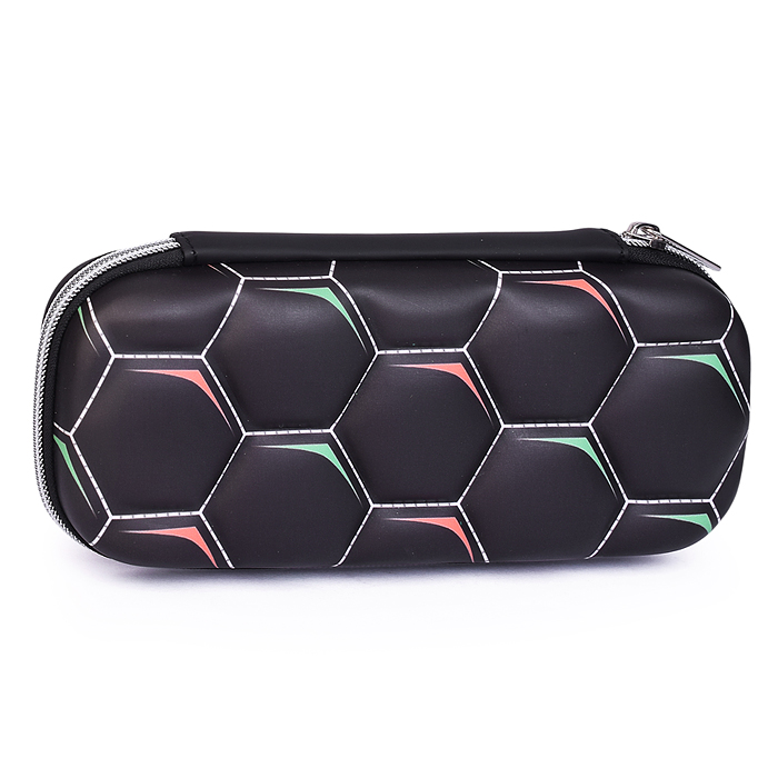 Пенал "Football Universe" 22x11 см, EVA с прострочкой, одностворчатый прямоугольный для 30 