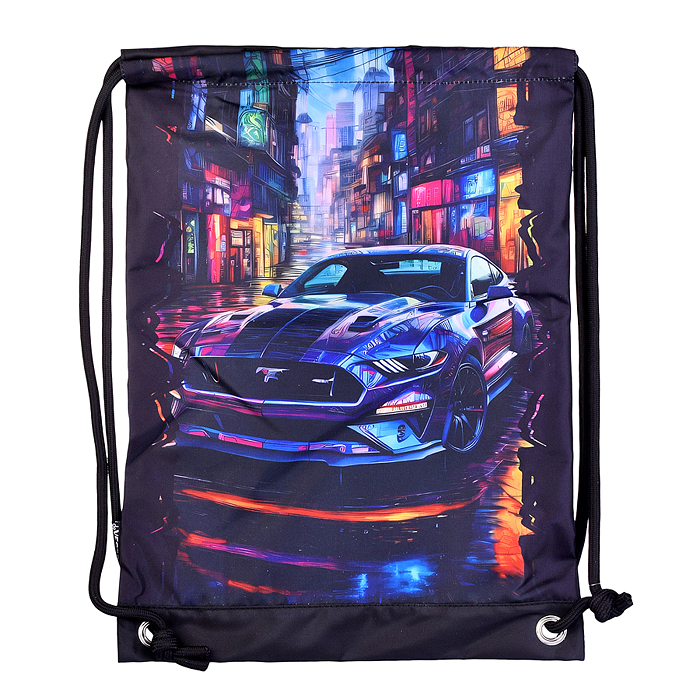 Сумка для сменной обуви до 46 р-ра , выдерживает вес до 10 кг "Label. Tokyo Drift" 33x46 износостий