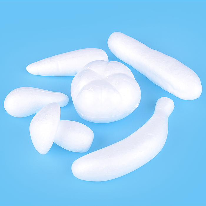 Набор заготовок для декорирования "Овощи фрукты" из пенополистирола Набор заготовок для декорирования "Овощи фрукты" из пенополистирола