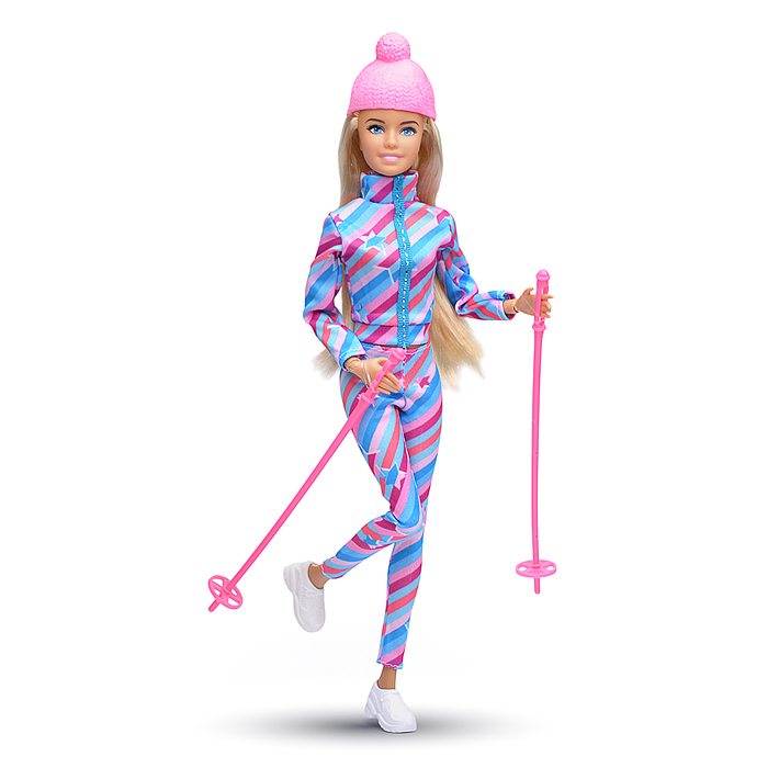 Фото к товару Кукла 29см София, руки и ноги сгиб, лыжница, в коробке Кукла 29см София, руки и ноги сгиб, лыжница, в коробке