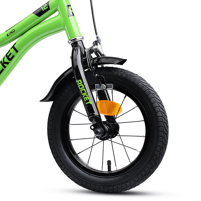 Фото к товару Велосипед 12" Rocket Kind, цвет зелный Велосипед 12" Rocket Kind, цвет зелный