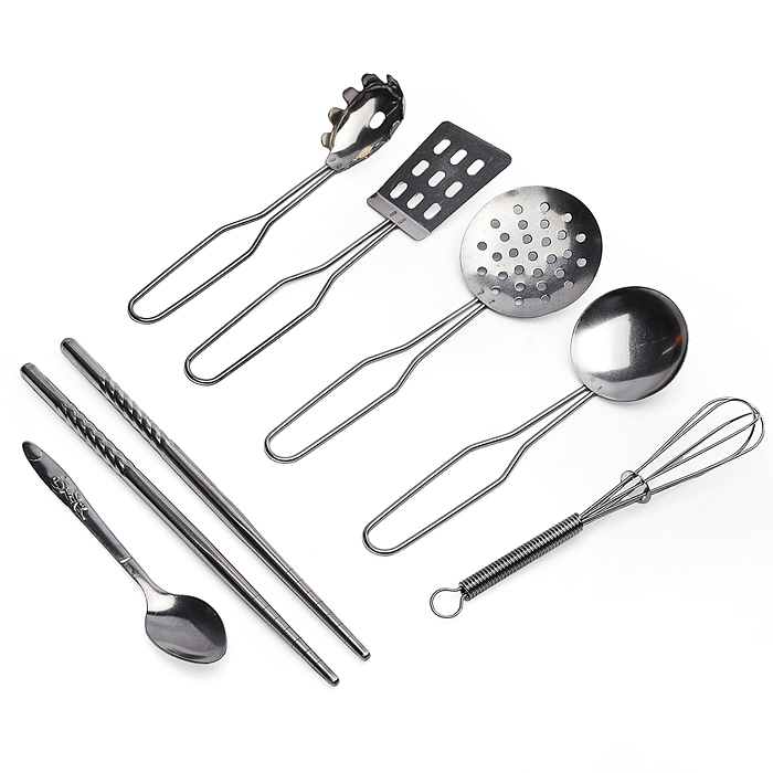 Набор детской посуды UT0118 "Шеф поварёнок" в контейнере