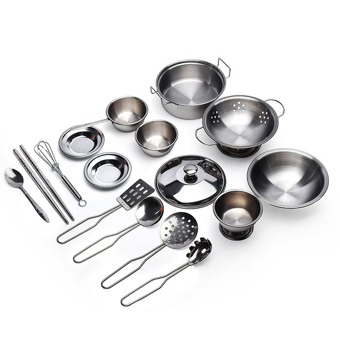 Набор детской посуды UT0118 "Шеф поварёнок" в контейнере