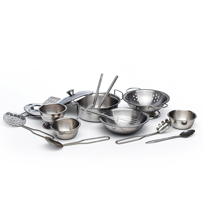 Набор детской посуды UT0118 "Шеф поварёнок" в контейнере