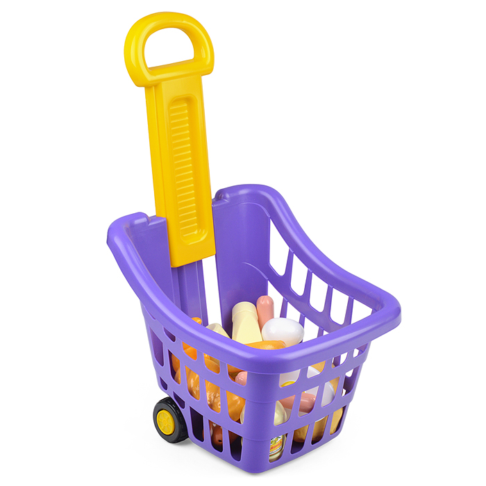 Корзина для супермаркета с продуктами 13 пр.