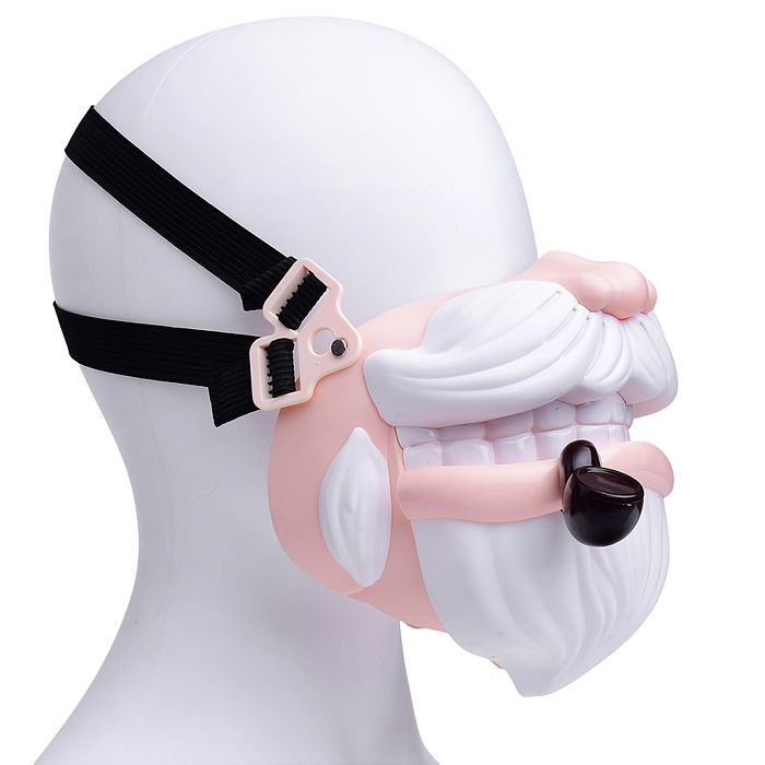 Фото к товару Маска K3A "Дедушка" со светом и устройством для изменения голоса, USB, в коробке Маска K3A "Дедушка" со светом и устройством для изменения голоса, USB, в коробке